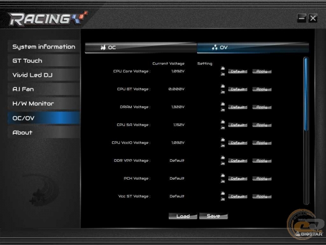 BIOSTAR RACING Z490GTA-1