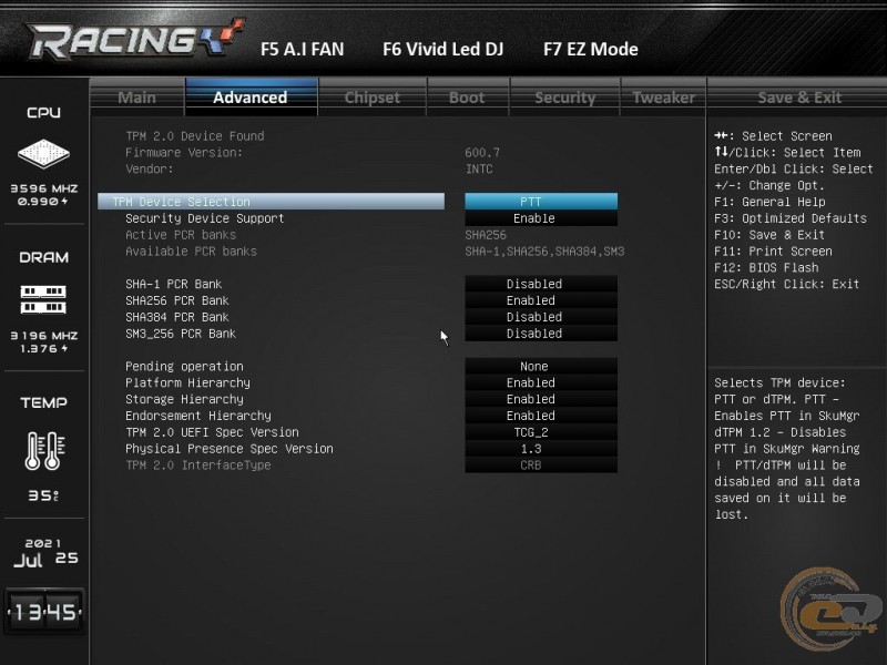 BIOSTAR Racing Z590GTA