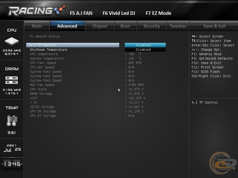 BIOSTAR Racing Z590GTA