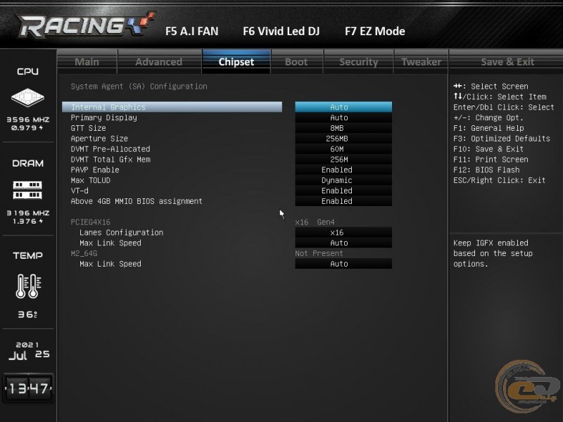 BIOSTAR Racing Z590GTA