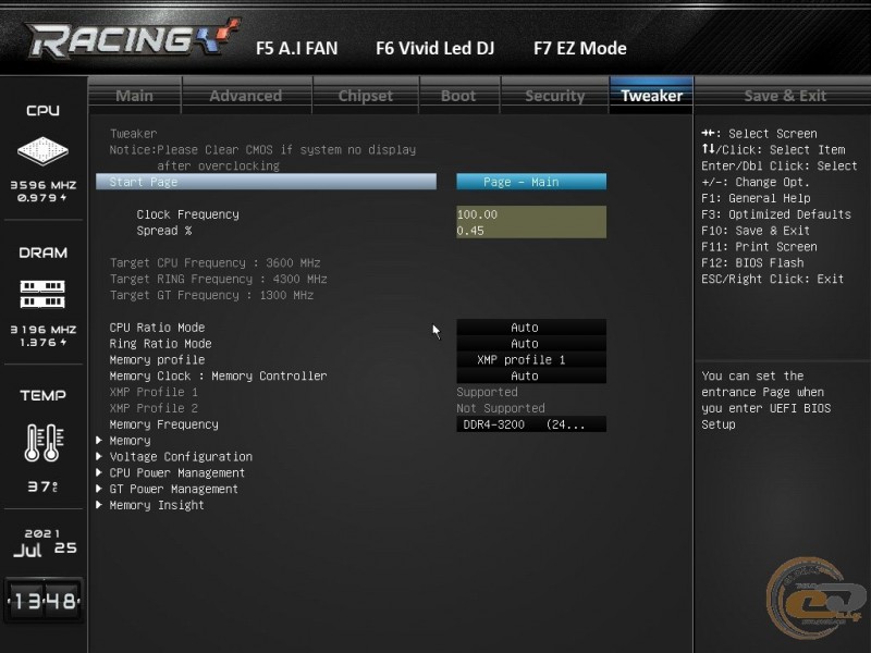 BIOSTAR Racing Z590GTA