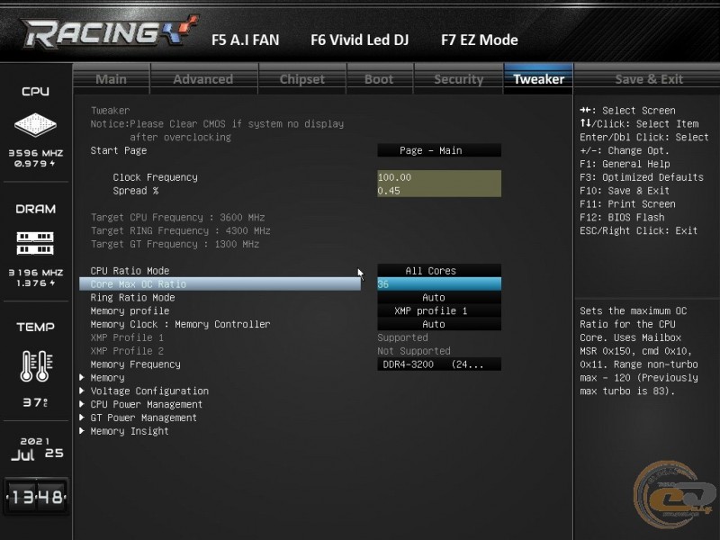BIOSTAR Racing Z590GTA