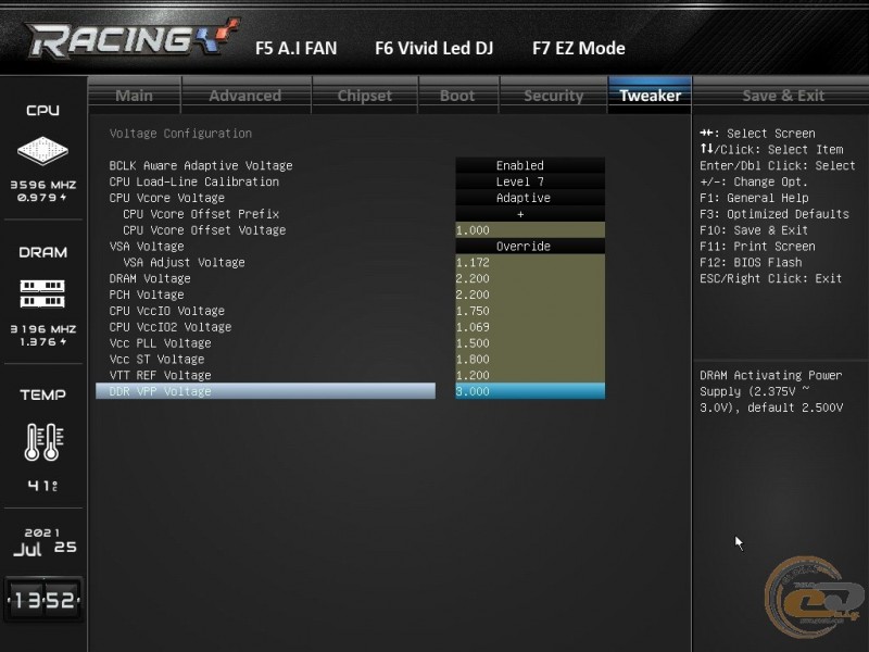 BIOSTAR Racing Z590GTA
