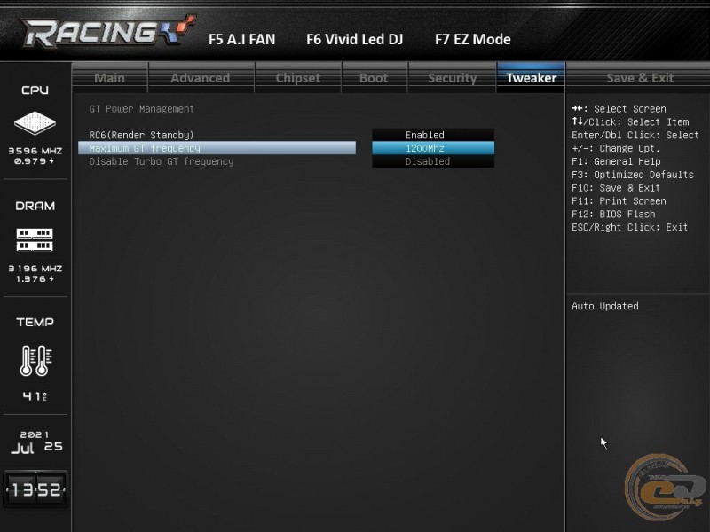 BIOSTAR Racing Z590GTA