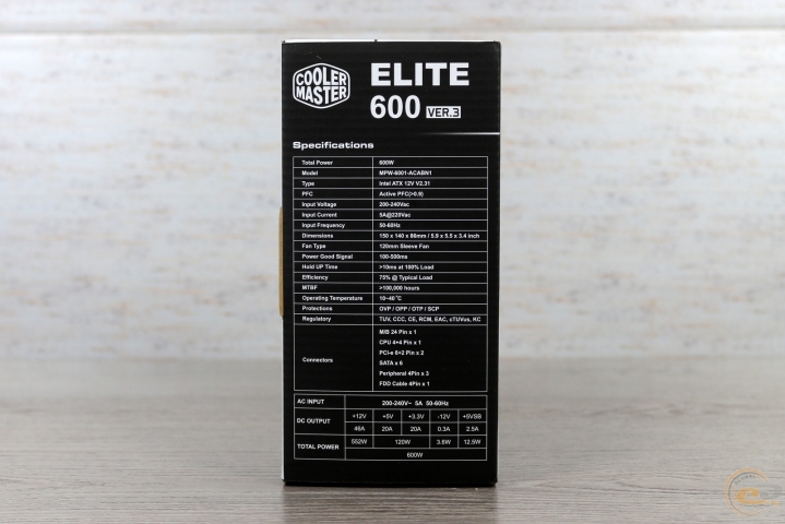 Cooler Master Elite V3 600W