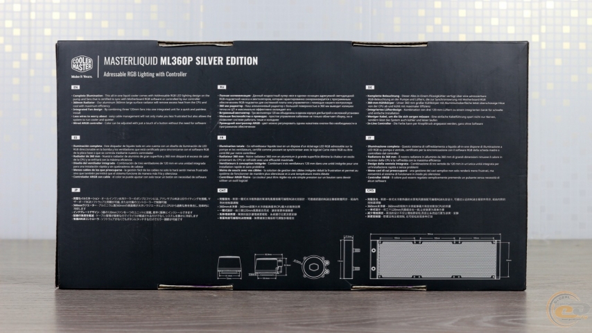 Cooler Master MasterLiquid ML360P Silver Edition