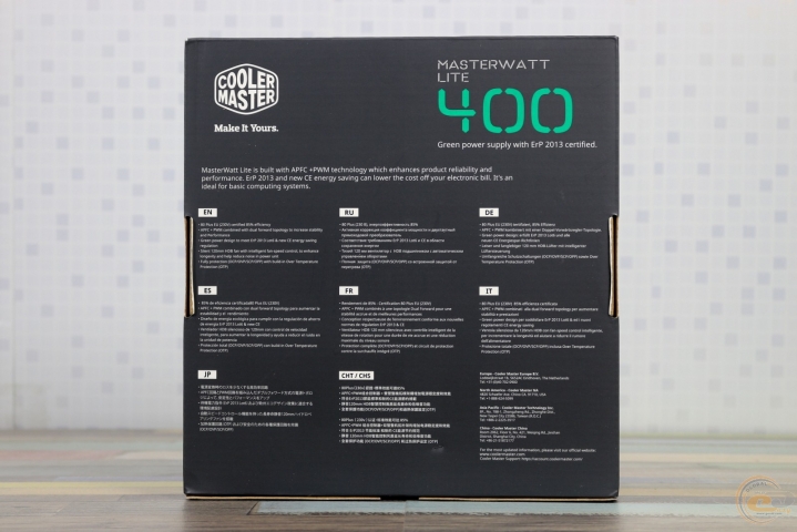 Cooler Master MasterWatt Lite 400