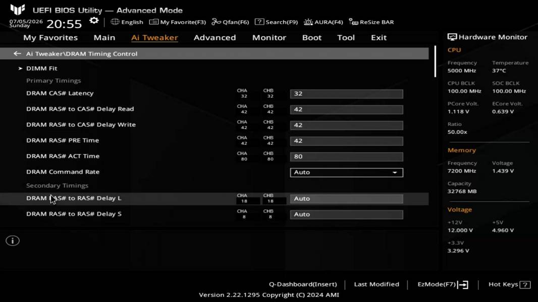 DDR5-7200 Aurum eXceleram-6