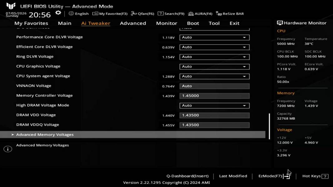 DDR5-7200 Aurum eXceleram-6