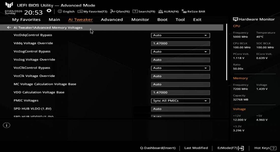 DDR5-7200 Aurum eXceleram-6