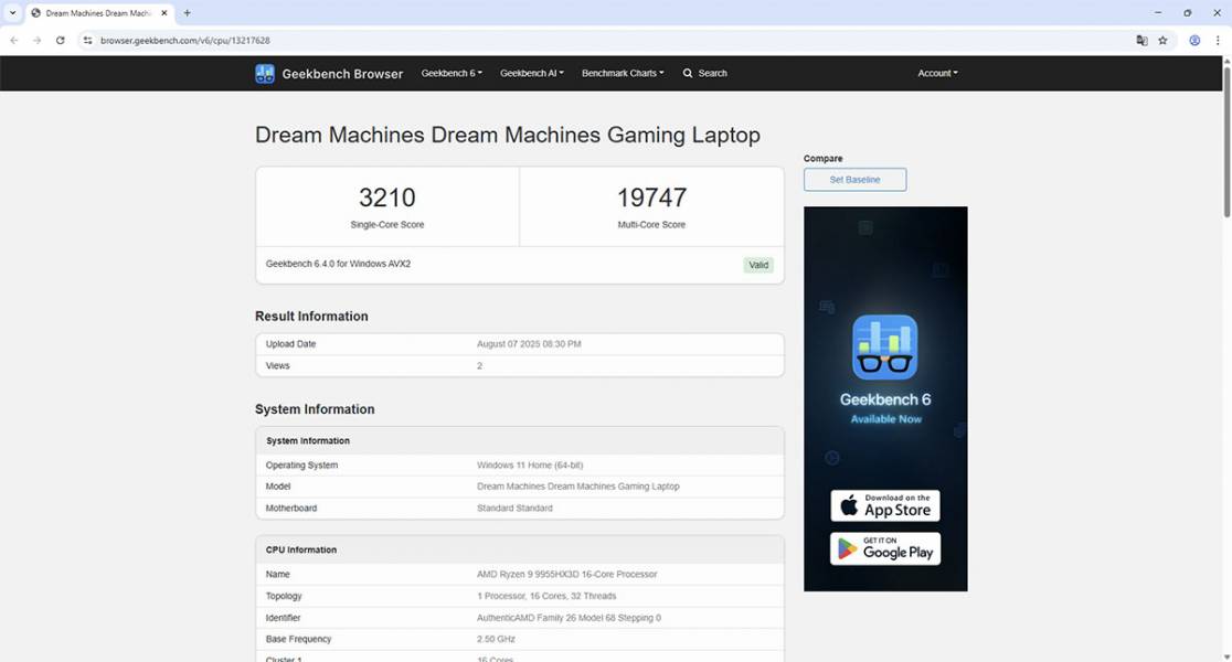 Dream Machines RX5090-16UA32-7