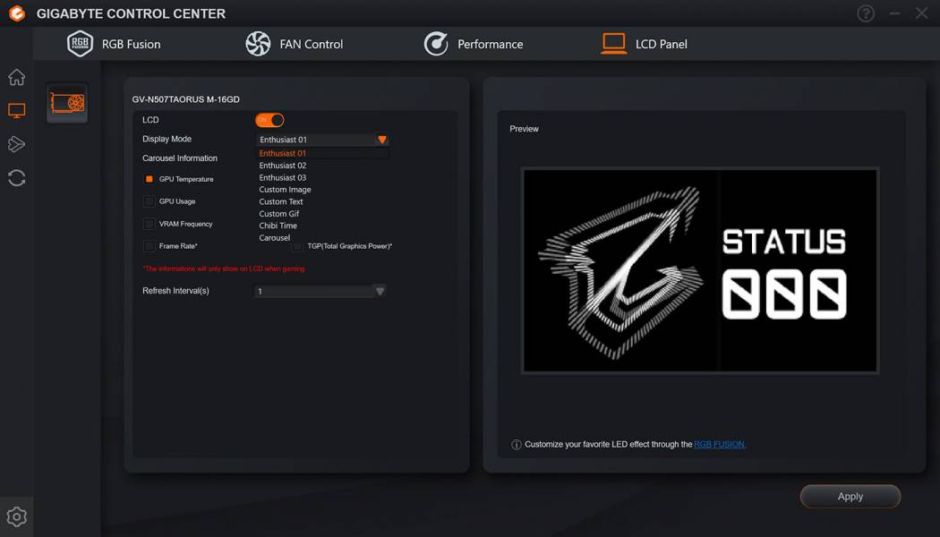 GIGABYTE AORUS GeForce RTX 5070 Ti MASTER 16G-3