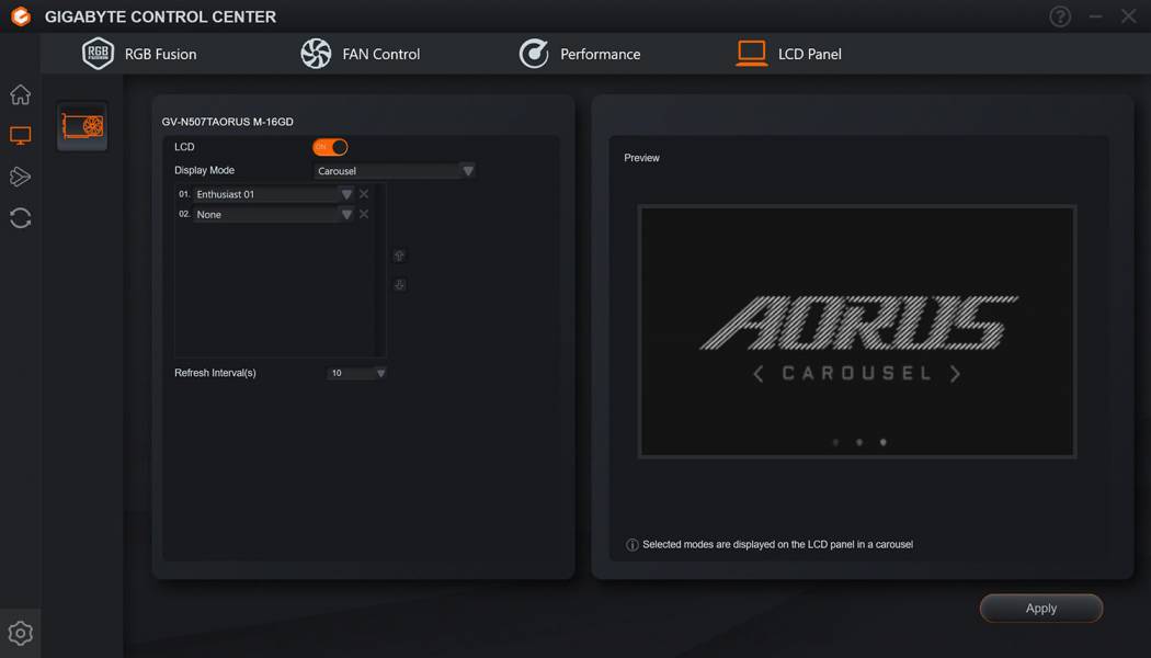 GIGABYTE AORUS GeForce RTX 5070 Ti MASTER 16G-3