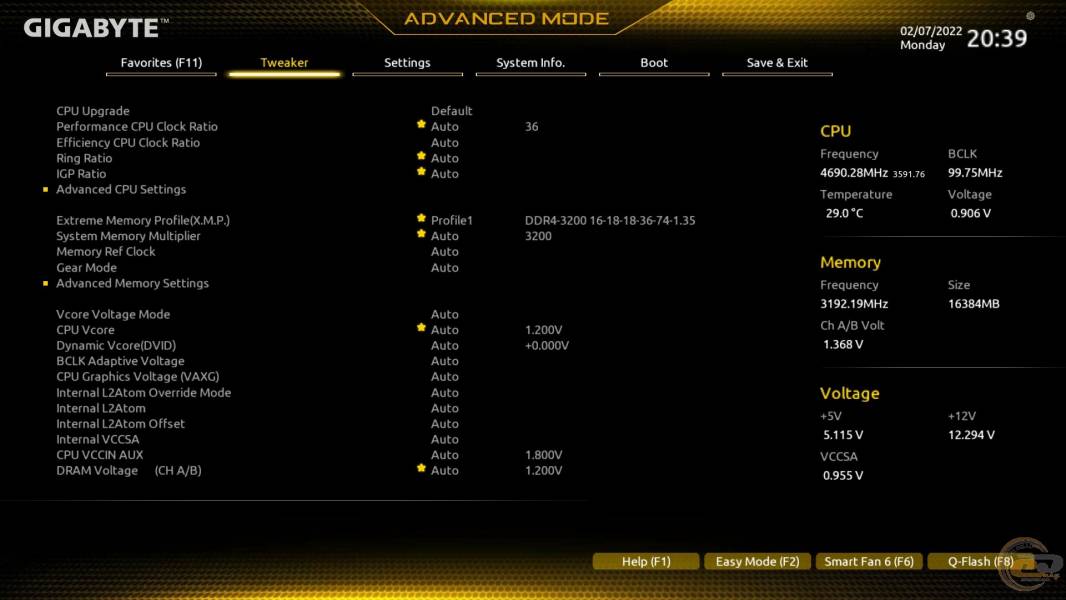 GIGABYTE B660 GAMING X DDR4