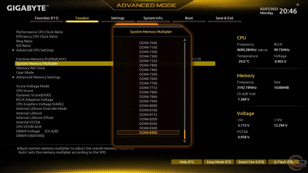 GIGABYTE B660 GAMING X DDR4