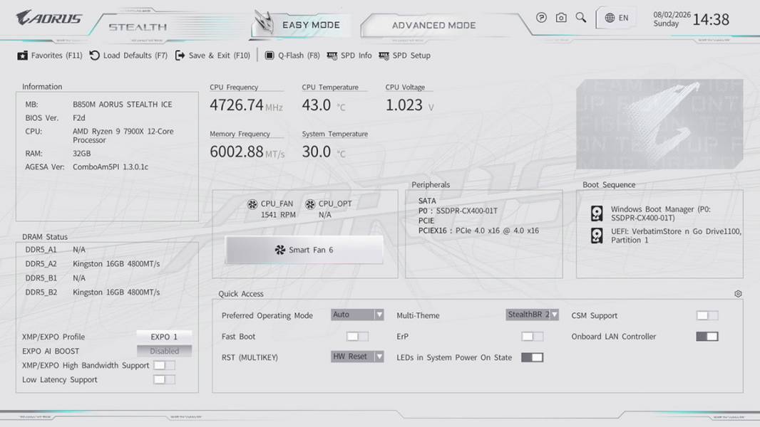 GIGABYTE B850M AORUS STEALTH ICE-4