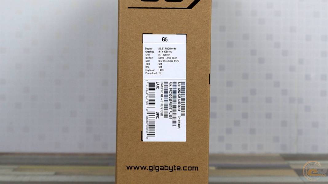 GIGABYTE G5 GE1