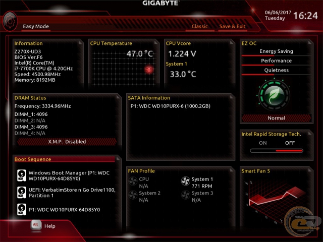 GIGABYTE GA-Z270X-UD3