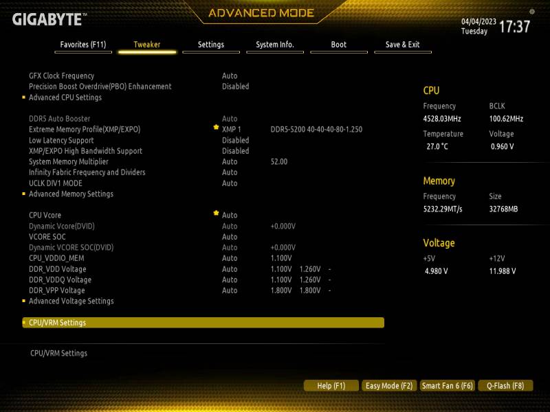 GIGABYTE GAMING X AX B6503