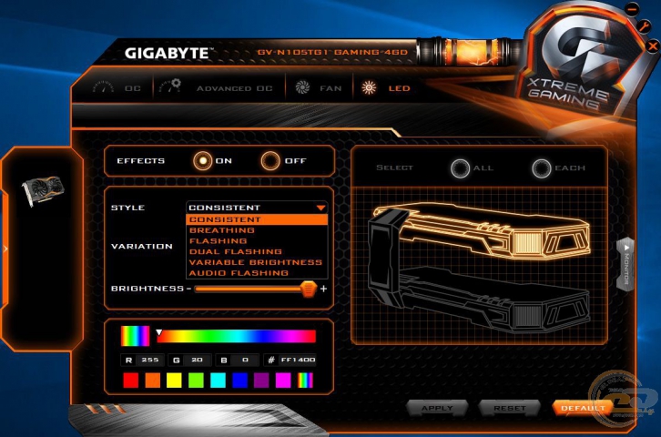 GIGABYTE GV-N105TG1 GAMING-4GD