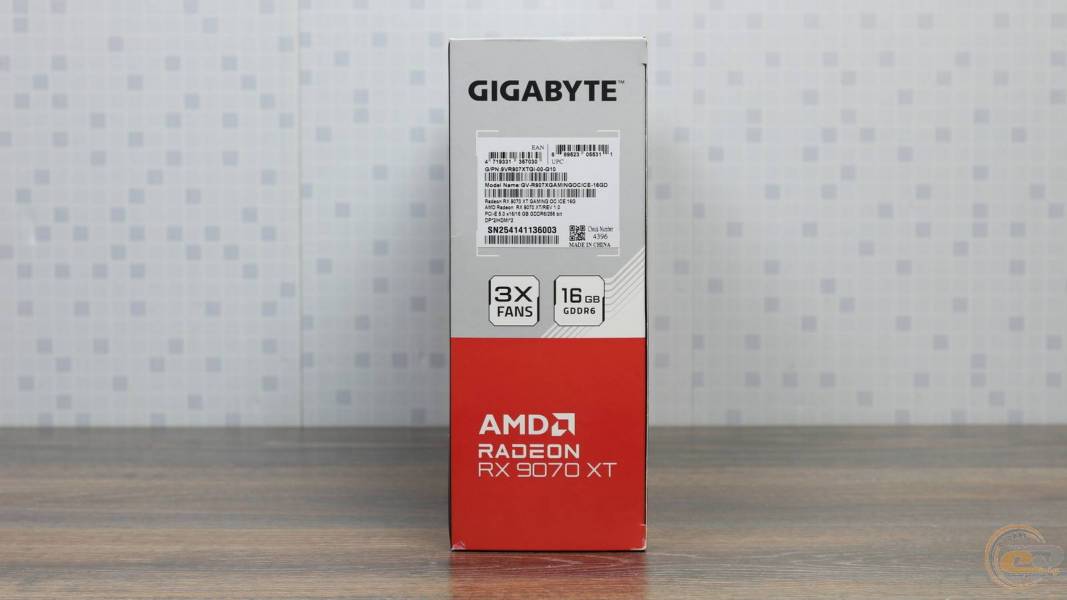 GIGABYTE Radeon RX 9070 XT GAMING OC ICE 16G-1