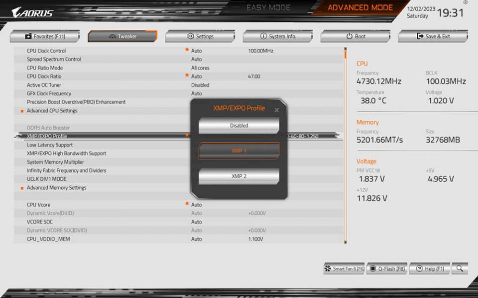 GIGABYTE X670E AORUS PRO X -3