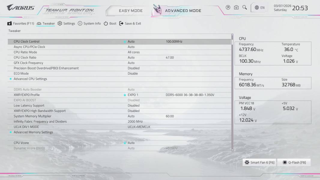 GIGABYTE X870 AORUS ELITE X3D ICE-5