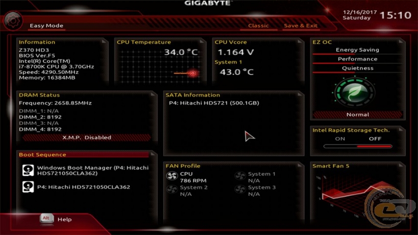 GIGABYTE Z370 HD3