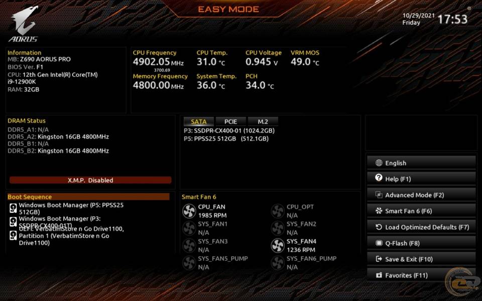 GIGABYTE Z690 AORUS PRO