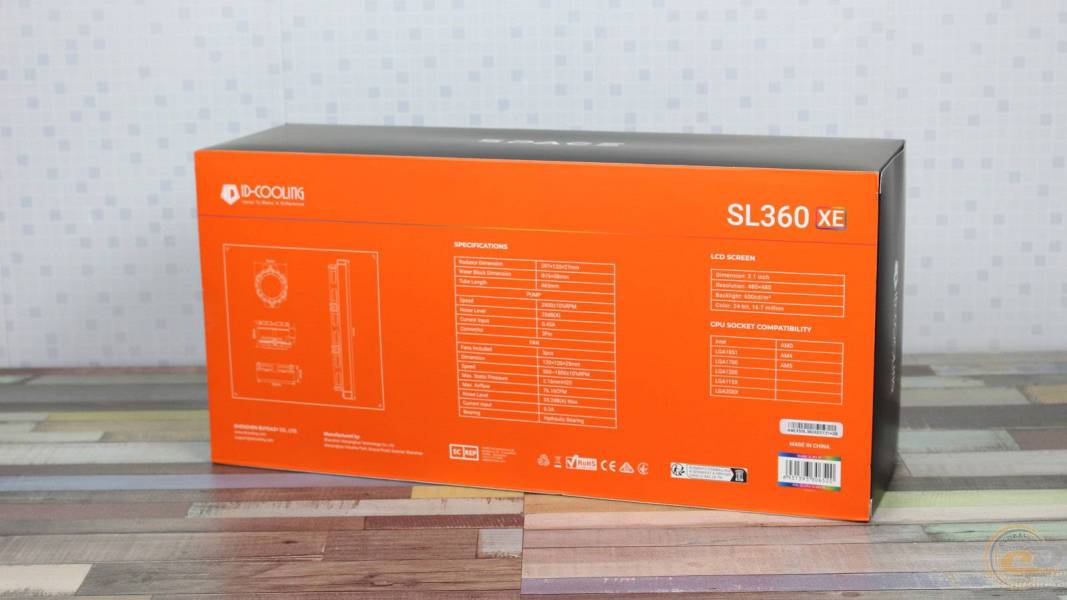ID-COOLING SPACE LCD SL360 XE-1