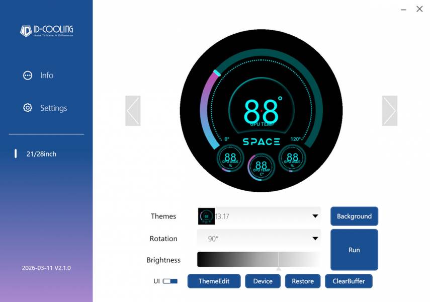 ID-COOLING SPACE LCD SL360 XE-2