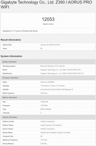 Intel Xe DG1-2