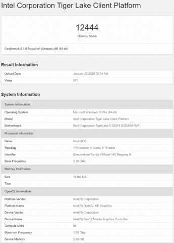 Intel Xe DG1-2