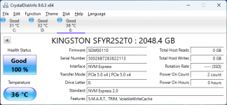 Kingston FURY Renegade G5 PCIe 5.0 NVMe-2