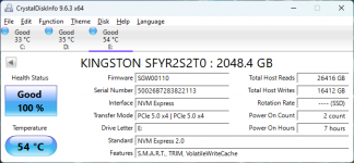 Kingston FURY Renegade G5 PCIe 5.0 NVMe-3