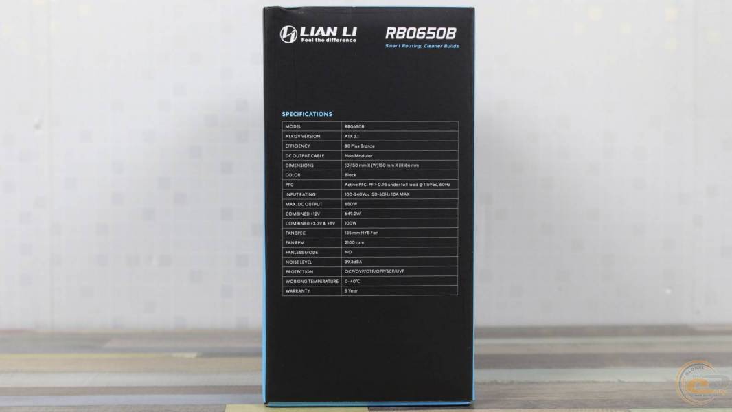 LIAN LI RB 650B 650W-1
