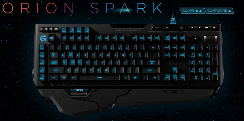 Logitech G910 Orion Spark type