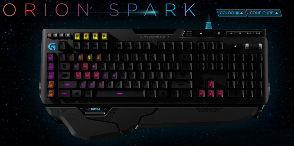 Logitech G910 Orion Spark GECID
