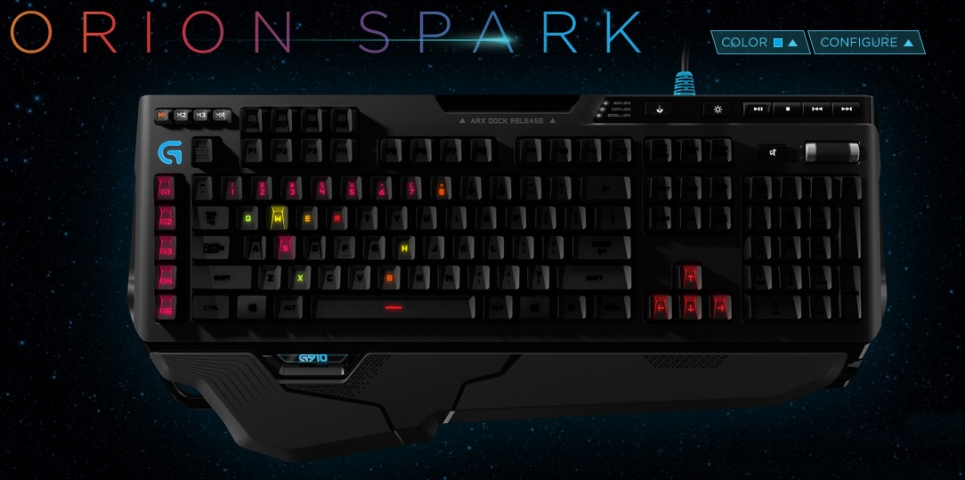 Logitech G910 Orion Spark type