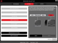 Mad Catz R.A.T. TE settings