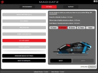 Mad Catz R.A.T. TE settings
