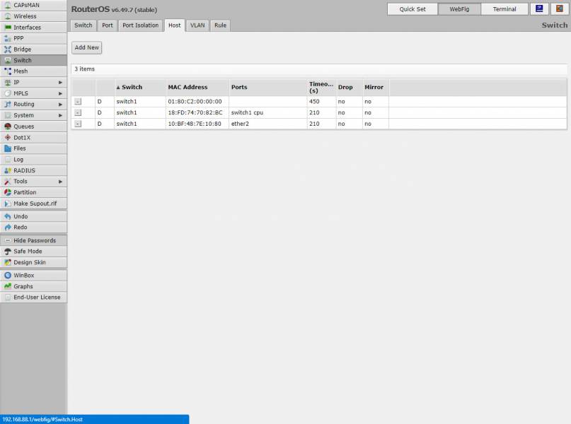 MikroTik hAP2