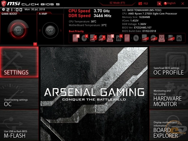 MSI B450 TOMAHAWK