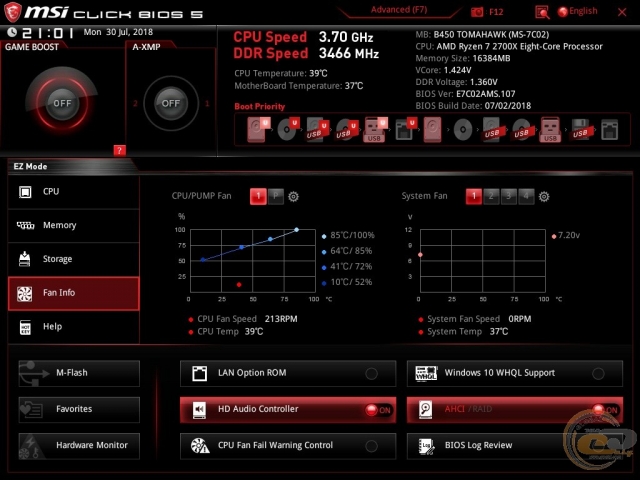 MSI B450 TOMAHAWK