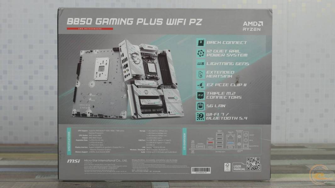 MSI B850 GAMING PLUS WIFI PZ-1