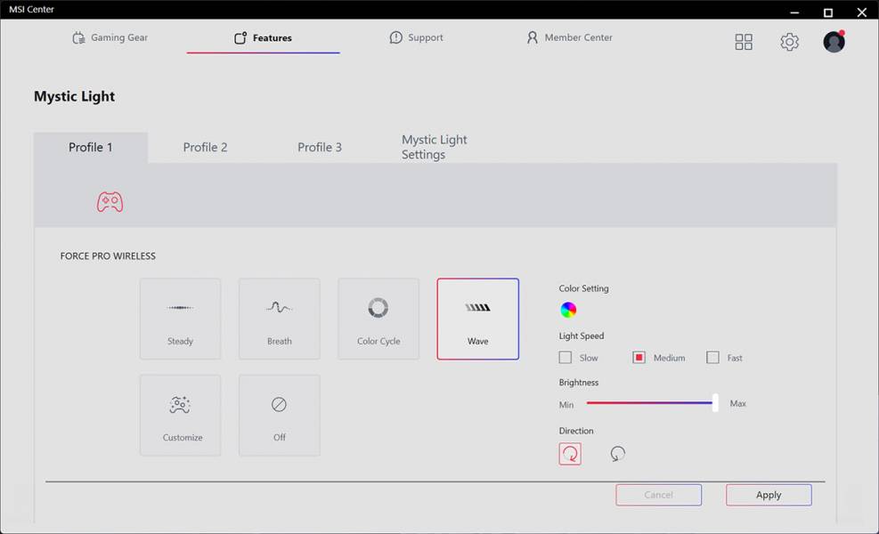 MSI FORCE PRO WIRELESS-5
