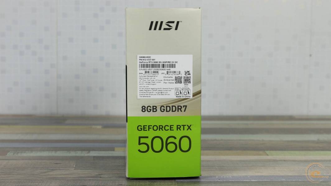 MSI GeForce RTX 5060 8G INSPIRE 2X OC-1