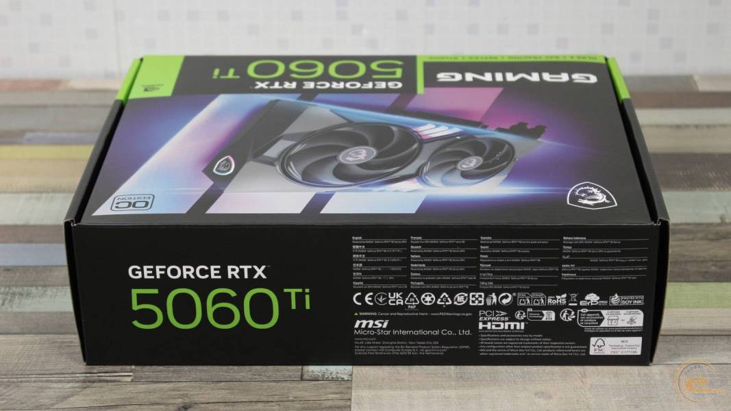 MSI GeForce RTX 5060 Ti 16G GAMING OC-1