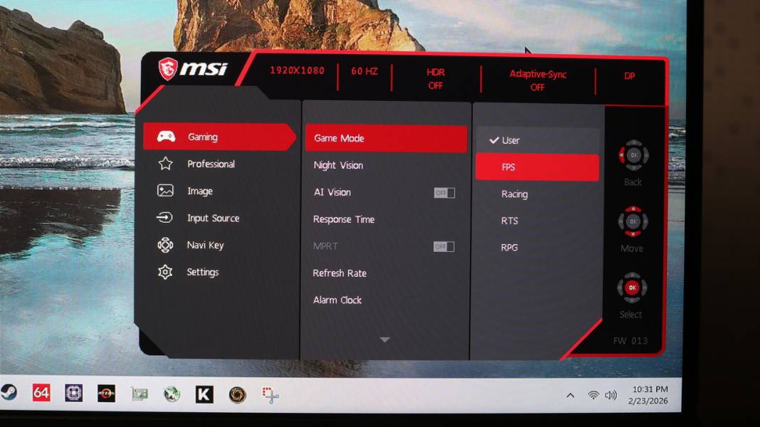 MSI MAG 244F-7