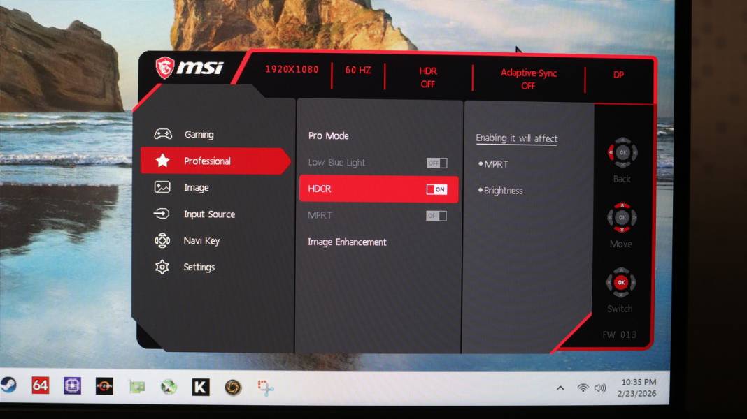 MSI MAG 244F-7